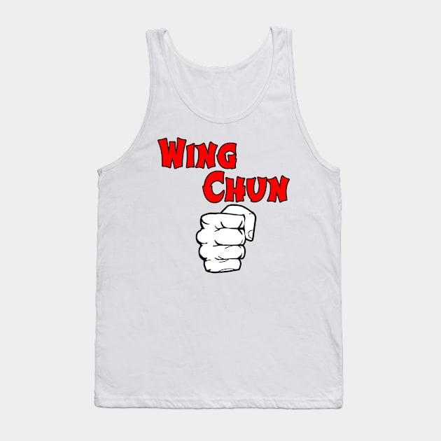 Wing chun Tank Top by Mamon